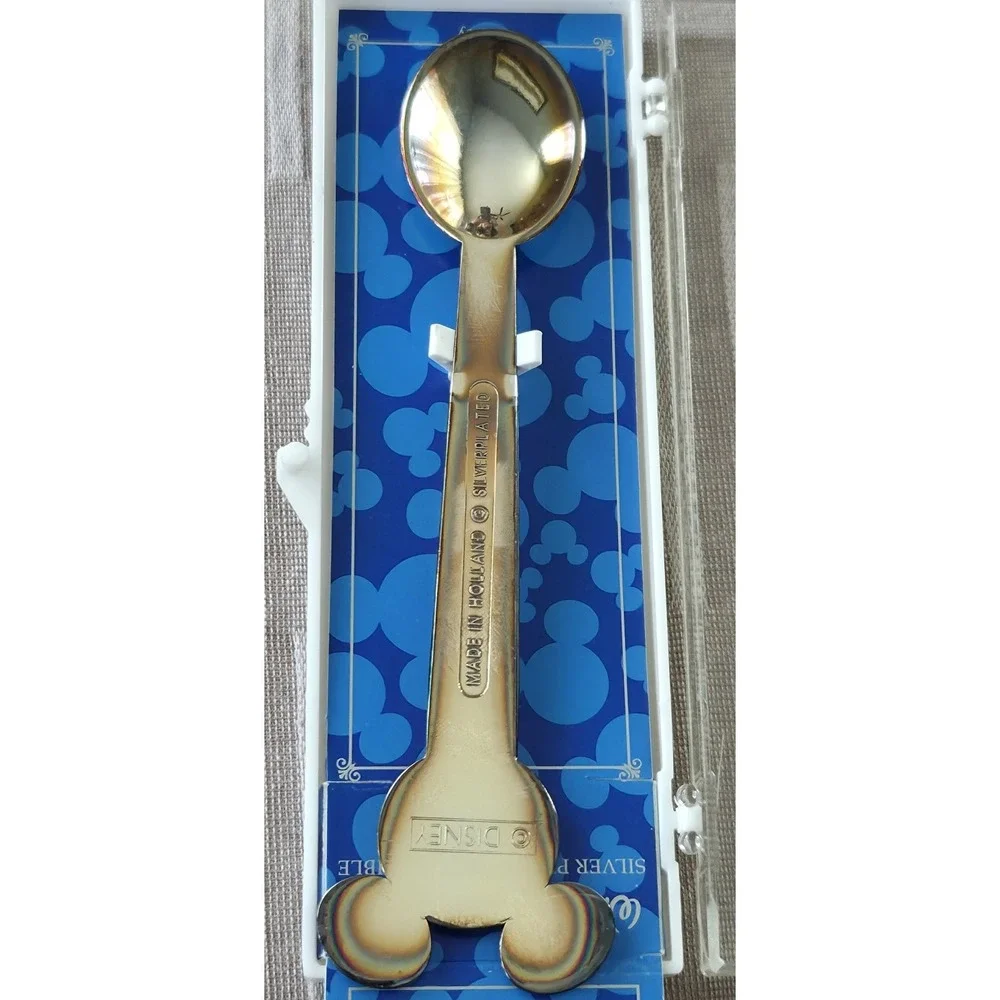 Walt Disney World Silver Plated Spoon 2002 Ears to You‎ Mickey Mouse Icon